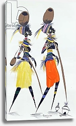Постер Перрин Оглафа (совр) Black Models, 2008
