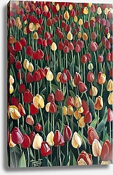 Постер Хурадо Траверсо Круз (совр) Tulips, 2010