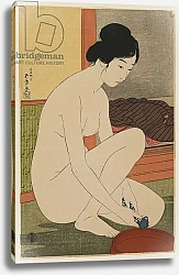 Постер Хасигути Гоё Woman Bathing, Taisho era, October 1915