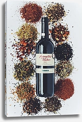 Постер Вино и пряности