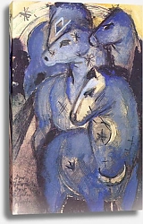 Постер Марк Франц (Marc Franz) Башня из синих коней 2