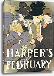 Постер Harper's February, 1897