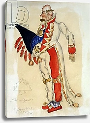 Постер Кустодиев Борис Costume design for 'The Flea', by Yevgeny Zamyatin, 1924