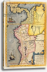 Постер Блау Джон (карты) Map of the gold-bearing regions in Peru, from the 'Atlas Maior, Sive Cosmographia Blaviana', 1662