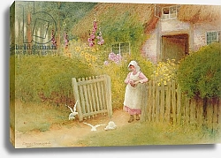 Постер Страшан Артур Feeding the Doves