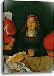 Постер Брейгель Питер Старший Peasant Wedding, 1568 2