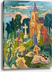 Постер Мартонфи-Бенке Марта Graveyard and Chapel, 2005