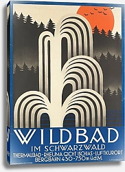 Постер Wildbad im Schwarzwald