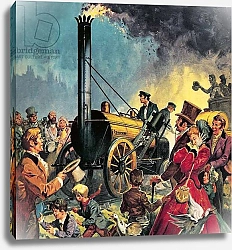 Постер МакКоннел Джеймс George Stephenson's Rocket