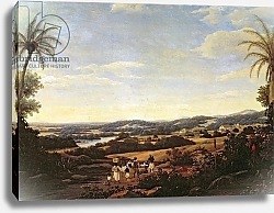 Постер Пост Франс Brazilian Landscape with a Plantation