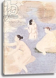 Постер Школа: Индийская 18в Three Bathers