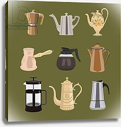 Постер Хантли Клэр (совр) Coffee Pots