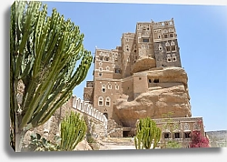Постер Йемен, дворец имама в Вади-Дхар в Сане