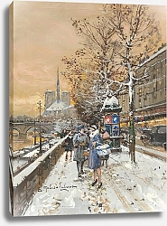 Постер Гальен-Лалу Эжен An assignation along the Seine
