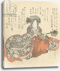 Постер Тоёкуни Утагава Segawa Kikunojô as Tomoe Gozen, c.1825-29