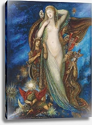 Постер Моро Густав Helen Glorified, 1896