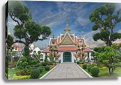 Постер Ват Арун, буддийский храм в Бангкоке, Таиланд 2