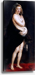 Постер Рубенс Петер (Pieter Paul Rubens) Меховая накидка (Портрет Елены Фоурмен)