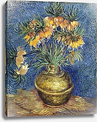 Постер Ван Гог Винсент (Vincent Van Gogh) Имперские короны в медной вазе, 1887