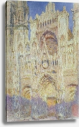 Постер Моне Клод (Claude Monet) Rouen Cathedral at Sunset, 1894