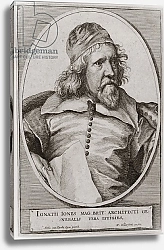 Постер Дик Энтони Portrait of Inigo Jones engraved by Wenceslaus Hollar 1655