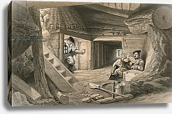 Постер Симпсон Вильям Mine in the Bastion du Mat