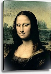 Постер Леонардо да Винчи (Leonardo da Vinci) Detail of the Mona Lisa, c.1503-6