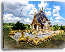 Постер Таиланд, Бангкок. Буддийский храм 2