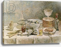 Постер Вюйар Эдуар Still Life with Salad, c.1887-88