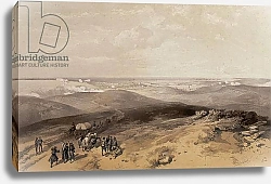 Постер Симпсон Вильям Sebastopol from the rear of the English batteries, 1855
