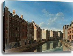 Постер Беркхейде Геррит The Bend in the Herengracht