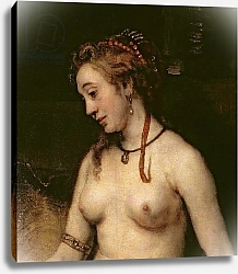 Постер Рембрандт (Rembrandt) Bathsheba Bathing, 1654