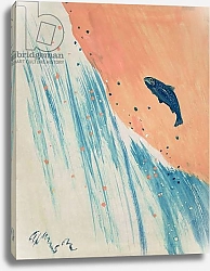 Постер Адамсон Джордж (совр) Salmon Leap