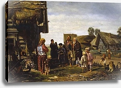 Постер Прянишников Илларион The Pilgrims, 1870