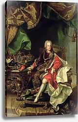 Постер Ауербах Йоханн Emperor Charles VI, c.1730,