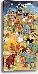 Постер Бентон Линда (совр) Building Noah's ark