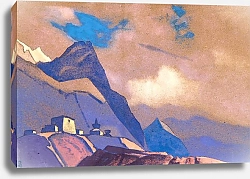 Постер Рерих Николай Тибет. У Брахмапутры