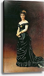 Постер Бонна Леон Portrait of Madame Bishoffsheim, 1877