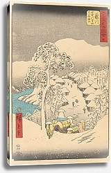 Постер Утагава Хирошиге (яп) Fujikawa