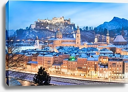 Постер Зальцбург. Зима. Австрия 2