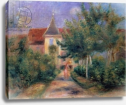 Постер Ренуар Пьер (Pierre-Auguste Renoir) Renoir's house at Essoyes, 1906,