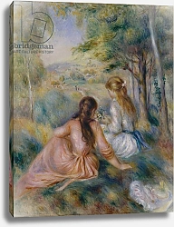 Постер Ренуар Пьер (Pierre-Auguste Renoir) In the Meadow, 1888-92