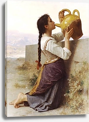 Постер Бугеро Вильям (Adolphe-William Bouguereau) Жажда