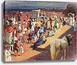 Постер Хортон Уильям Broadstairs Beach, 1906