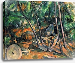 Постер Сезанн Поль (Paul Cezanne) Мельничный жернов