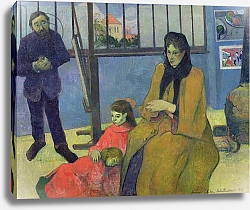 Постер Гоген Поль (Paul Gauguin) The Schuffenecker Family, or Schuffenecker's Studio, 1889
