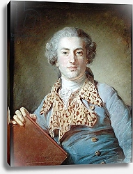 Постер Перроне Жан Portrait of Jean-Georges Noverre, 1764