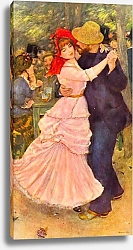 Постер Ренуар Пьер (Pierre-Auguste Renoir) Танцы в Буживале