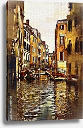 Постер Мост через венецианский канал