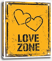 Постер love zone